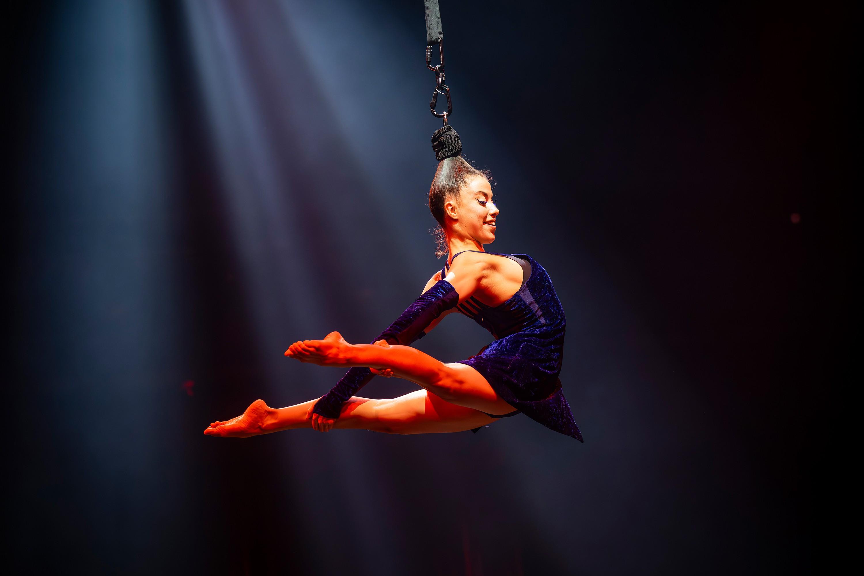 Hair hanging act